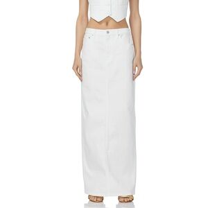 AFRM Amiri Maxi Pencil Skirt with Back Slit - NWT